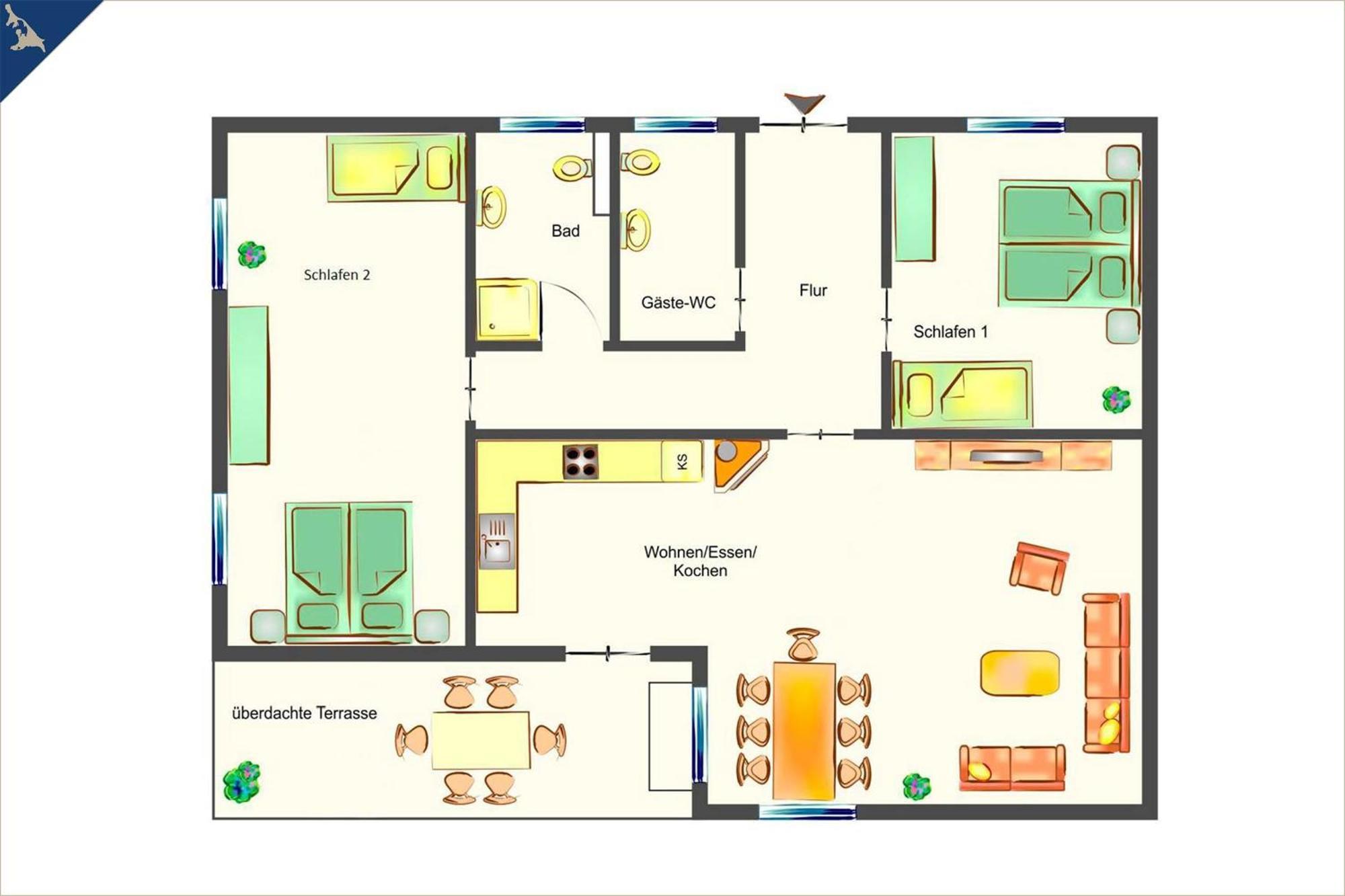 Ferienhaus Zirchow 1 Bagian luar foto